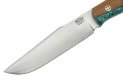 Bark River Ultra Lite Field Knife CPM 3V Gunmetal Texas Fence Post Mosaic Pins, Couteau De Bushcraft -KNIVESANDTOOLS Magasin BRK14 121GTFPMP 03 barkriver