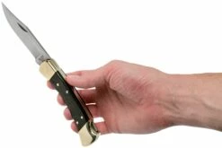 Buck 110 Folding Hunter, Avec Empreintes Pour Les Doigts 19 Buck 110 Folding Hunter, Avec Empreintes Pour Les Doigts -KNIVESANDTOOLS Magasin BUCK0110BRSFG B 08 buck v201907