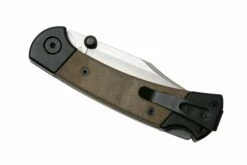 Buck 112 Ranger Sport Pro Green Micarta 112GRS5 Couteau De Poche -KNIVESANDTOOLS Magasin BUCK112GRS5 04 buck
