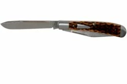 Case HT Trapper, Brown Bone, 154CM, Peach Seed Jig, 10774, TB622021 Couteau De Poche, Tony Bose Design 9 Case HT Trapper, Brown Bone, 154CM, Peach Seed Jig, 10774, TB622021 Couteau De Poche, Tony Bose Design -KNIVESANDTOOLS Magasin CE10774 03 case