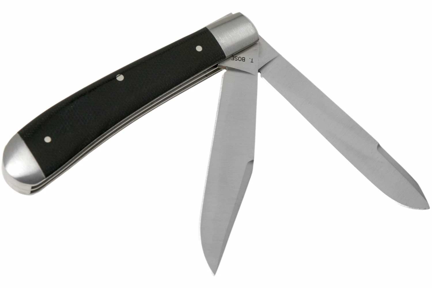 Case® X Tony Bose® HT Trapper - Smooth Black Canvas Laminate (TB1022021 154-CM) 4 Case® X Tony Bose® HT Trapper - Smooth Black Canvas Laminate (TB1022021 154-CM) – Image 2