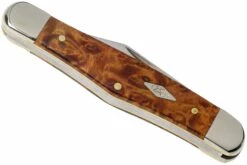 Case Half Whittler Autumn Maple Burl Wood, 11543, 7208 SS Couteau De Poche -KNIVESANDTOOLS Magasin CE11543 04 case