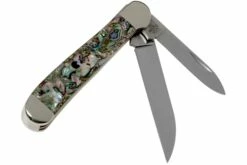 Case Copperhead Abalone, 12023, 8249W SS Couteau De Poche, Coffret Cadeau -KNIVESANDTOOLS Magasin CE12023 02 case