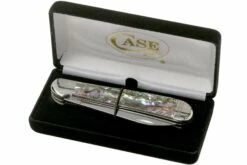 Case Copperhead Abalone, 12023, 8249W SS Couteau De Poche, Coffret Cadeau -KNIVESANDTOOLS Magasin CE12023 05 case