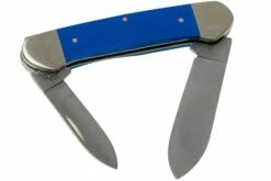 Case Canoe Blue G10 Smooth, 16743, 102131 SS Couteau De Poche -KNIVESANDTOOLS Magasin CE16743 02 case