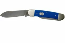 Case Canoe Blue G10 Smooth, 16743, 102131 SS Couteau De Poche -KNIVESANDTOOLS Magasin CE16743 03 case
