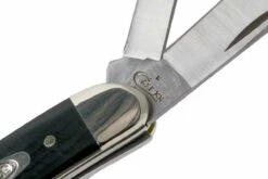 Case Working Medium Jack Knife Jet Black Synthetic, 00220, 22087 SS Couteau -KNIVESANDTOOLS Magasin CE220 06 case ce220 06