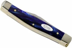 Case Medium Stockman Blue Pearl Kirinite, 23442, 10344 SS Couteau De Poche -KNIVESANDTOOLS Magasin CE23442 04 case