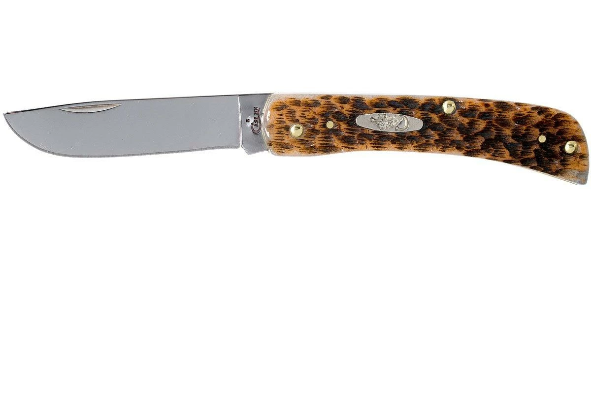 Case Sod Buster Jr Amber Jigged Bone, 00245, 6137 SS Couteau De Poche 3 Case Sod Buster Jr Amber Jigged Bone, 00245, 6137 SS Couteau De Poche