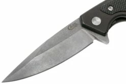 Case The Marilla, Black Anodized Aluminum, S35VN, Black G10 Inlay, 25880 Couteau De Poche -KNIVESANDTOOLS Magasin CE25880 03 case