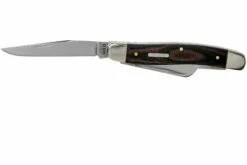 Case Medium Stockman Red & Black Micarta, Smooth, 27853, 10318 SS Couteau De Poche -KNIVESANDTOOLS Magasin CE27853 03 case