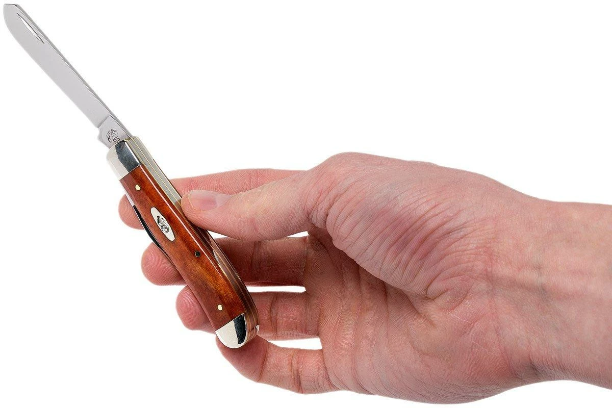 Case Mini Trapper Smooth Chestnut Bone, 28700, 6207 SS Couteau De Poche 11 Case Mini Trapper Smooth Chestnut Bone, 28700, 6207 SS Couteau De Poche – Image 9