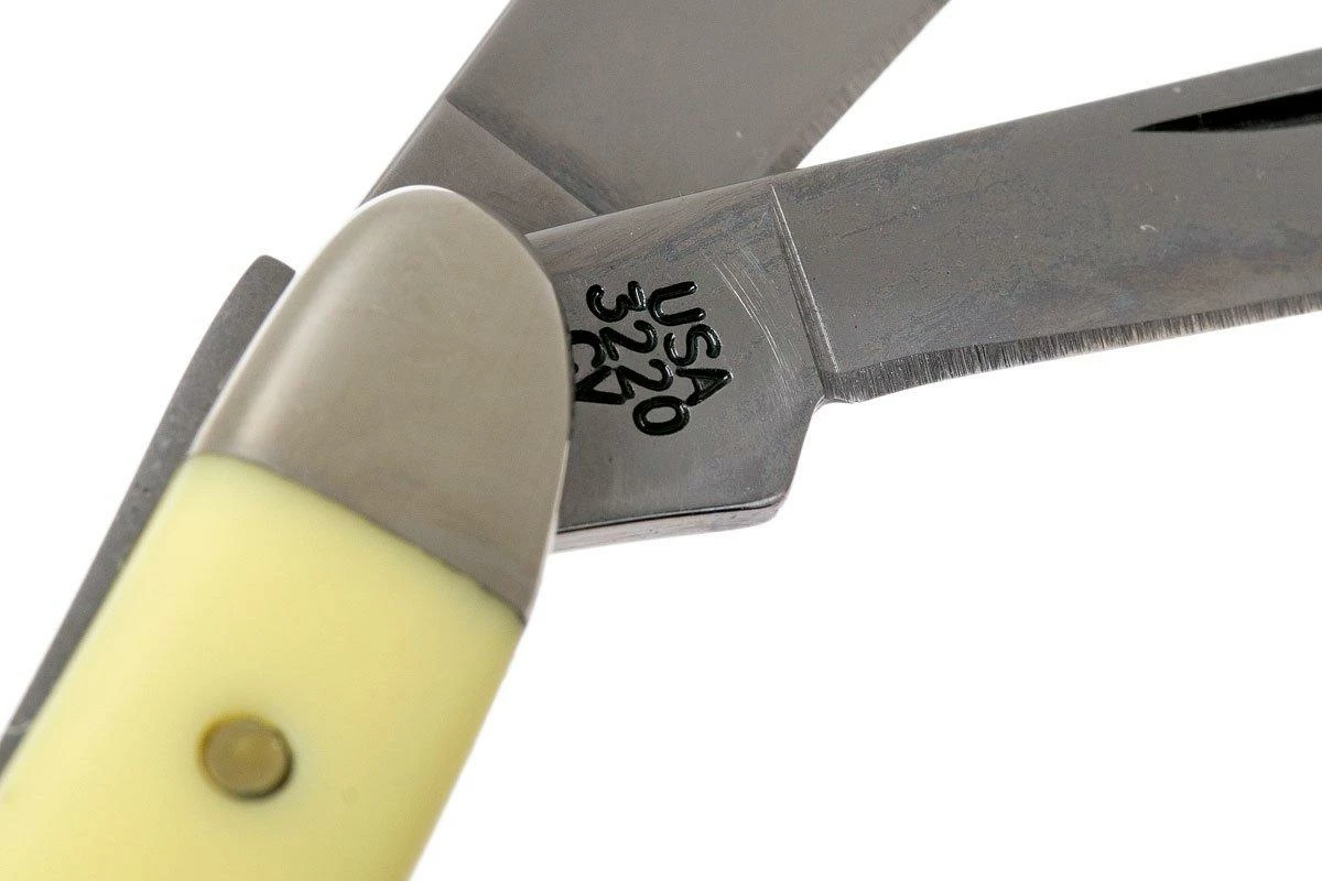 Case Peanut Yellow Synthetic, 00030, 3220 CV Couteau De Poche 9 Case Peanut Yellow Synthetic, 00030, 3220 CV Couteau De Poche – Image 7