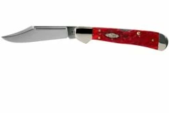 Case Copperhead Dark Red Bone, Peach Seed Jig, 31954, 61749L CV Couteau De Poche