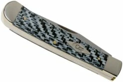 Case Medium Trapper White & Black Carbon Fiber-G10 Weave Smooth, 38920, 10254 SS Couteau De Poche 10 Case Medium Trapper White & Black Carbon Fiber-G10 Weave Smooth, 38920, 10254 SS Couteau De Poche -KNIVESANDTOOLS Magasin CE38920 04 case