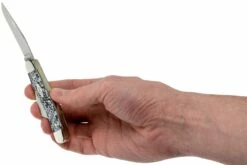 Case Medium Stockman White & Black Carbon Fiber-G10 Weave Smooth, 38923, 10318 SS Couteau De Poche 11 Case Medium Stockman White & Black Carbon Fiber-G10 Weave Smooth, 38923, 10318 SS Couteau De Poche -KNIVESANDTOOLS Magasin CE38923 05 case