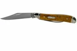 Case Peanut Smooth Antique Bone 58201, 6220 SS Couteau De Poche -KNIVESANDTOOLS Magasin CE58201 03 case