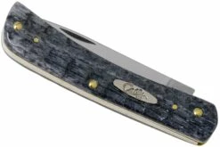 Case Sod Buster Jr Pocket Worn Grey Bone, Crandall Jig, 58412, 6137 CV Couteau De Poche 11 Case Sod Buster Jr Pocket Worn Grey Bone, Crandall Jig, 58412, 6137 CV Couteau De Poche -KNIVESANDTOOLS Magasin CE58412 04 case