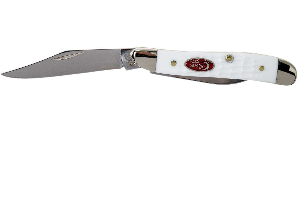 Case Peanut Sparxx White Synthetic, 60188, 6220 SS Couteau De Poche 4 Case Peanut Sparxx White Synthetic, 60188, 6220 SS Couteau De Poche – Image 2