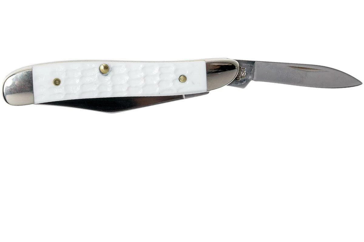 Case Peanut Sparxx White Synthetic, 60188, 6220 SS Couteau De Poche 5 Case Peanut Sparxx White Synthetic, 60188, 6220 SS Couteau De Poche – Image 3