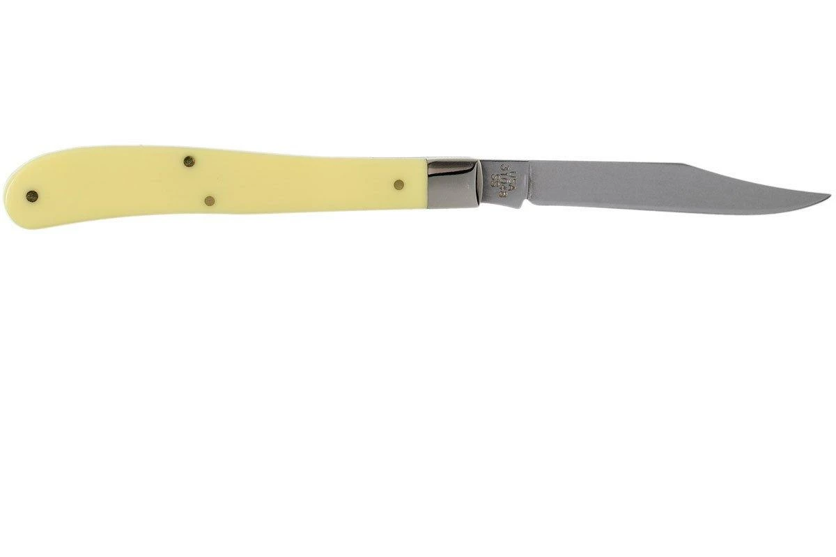 Case Slimline Trapper Yellow Synthetic, 80031, 31048 SS Couteau De Poche 4 Case Slimline Trapper Yellow Synthetic, 80031, 31048 SS Couteau De Poche – Image 2