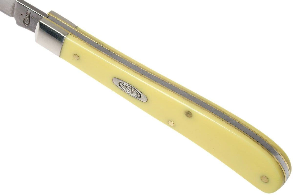 Case Slimline Trapper Yellow Synthetic, 80031, 31048 SS Couteau De Poche 8 Case Slimline Trapper Yellow Synthetic, 80031, 31048 SS Couteau De Poche – Image 6