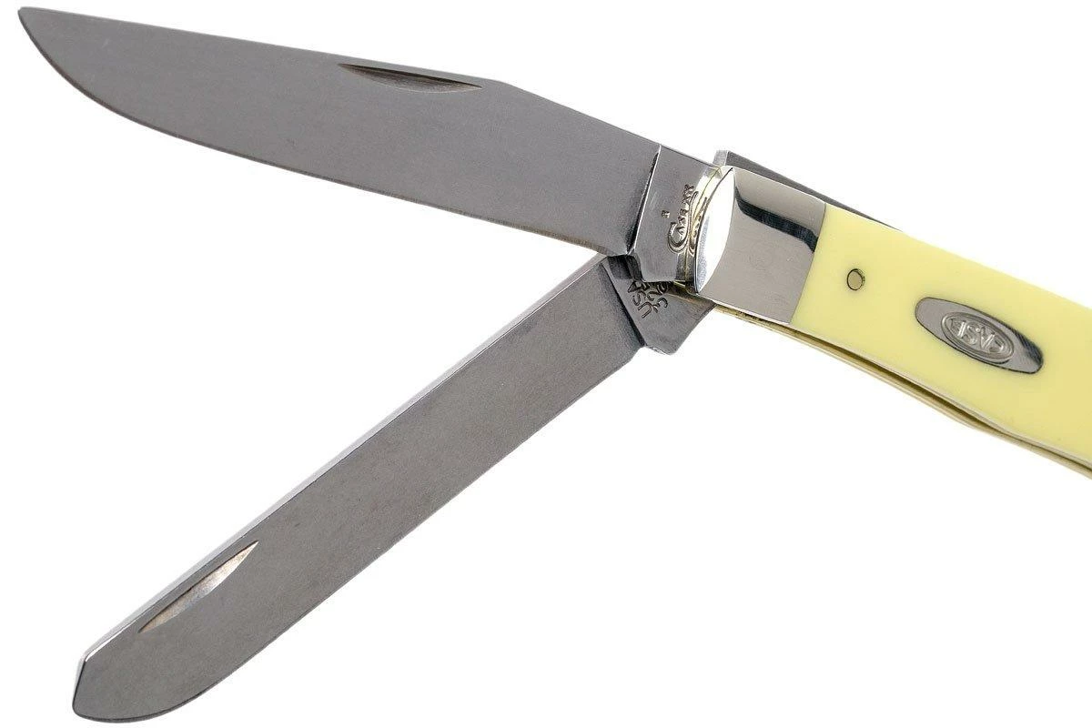 Case Trapper Yellow Synthetic, 80161, 6254 SS Couteau De Poche 6 Case Trapper Yellow Synthetic, 80161, 6254 SS Couteau De Poche – Image 4
