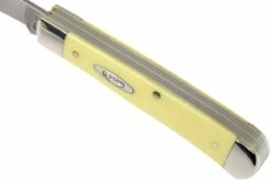 Case Trapper Yellow Synthetic, 80161, 6254 SS Couteau De Poche 18 Case Trapper Yellow Synthetic, 80161, 6254 SS Couteau De Poche -KNIVESANDTOOLS Magasin CE80161 08 case ce80161 08