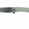 Civivi Mini Asticus C19026B-DS1 Damascus, Natural G10 Couteau De Poche