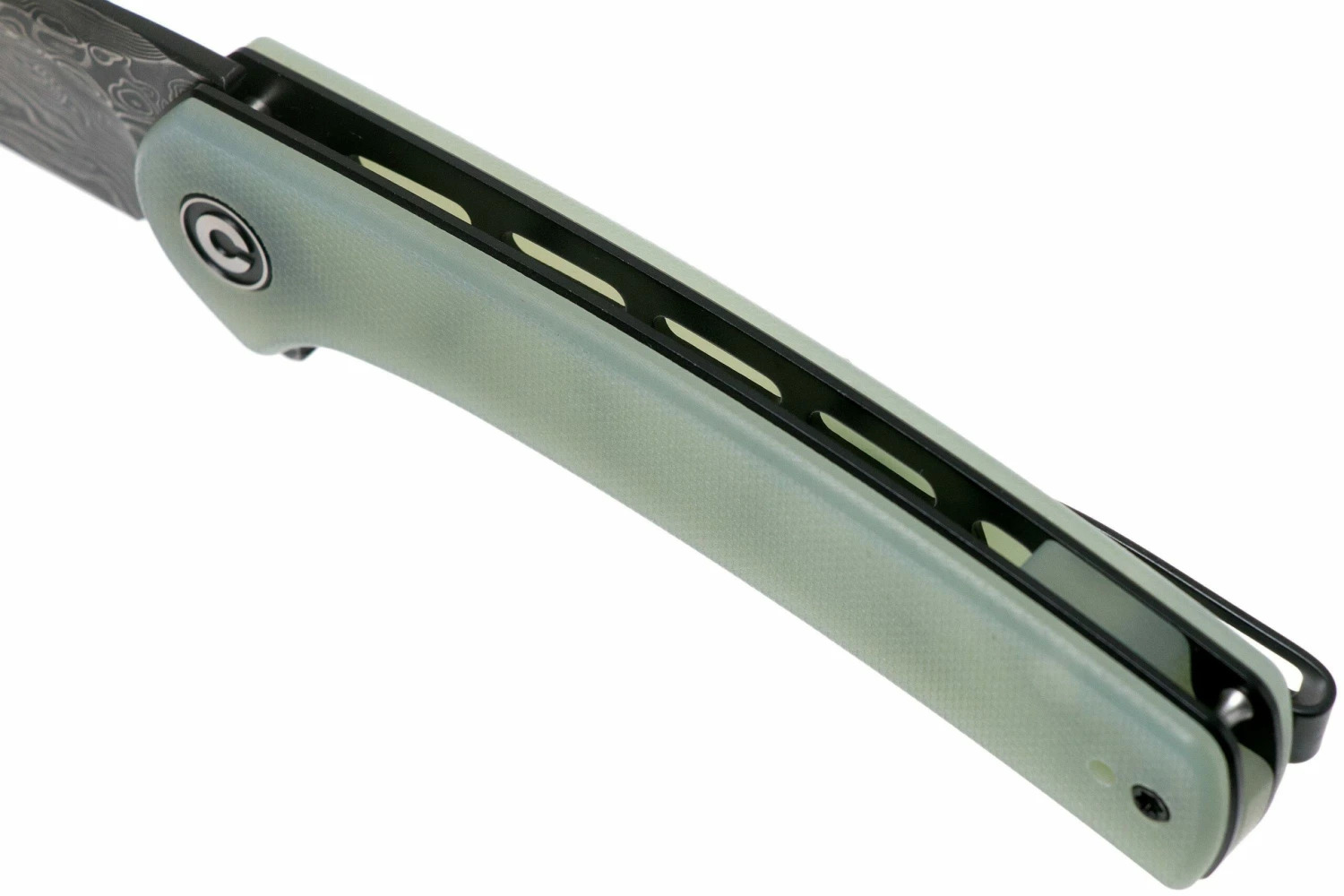 Civivi Mini Asticus C19026B-DS1 Damascus, Natural G10 Couteau De Poche 9 Civivi Mini Asticus C19026B-DS1 Damascus, Natural G10 Couteau De Poche – Image 7