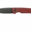 Civivi Altus C20076-2 Blackwashed, Burgundy G10 Couteau De Poche -KNIVESANDTOOLS Magasin CIC20076 2 01 civivi