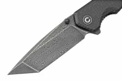 Civivi Brazen C2023DS-1 Damascus Droppoint, Black Coarse Micarta Couteau De Poche 10 Civivi Brazen C2023DS-1 Damascus Droppoint, Black Coarse Micarta Couteau De Poche -KNIVESANDTOOLS Magasin CIC2023DS 1 03 civivi