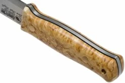 Casström Lars Fält Knife Couteau Bushcraft Curly Birch Sleipner, 11804, Droitier -KNIVESANDTOOLS Magasin CM11804 04 casstrom v202105