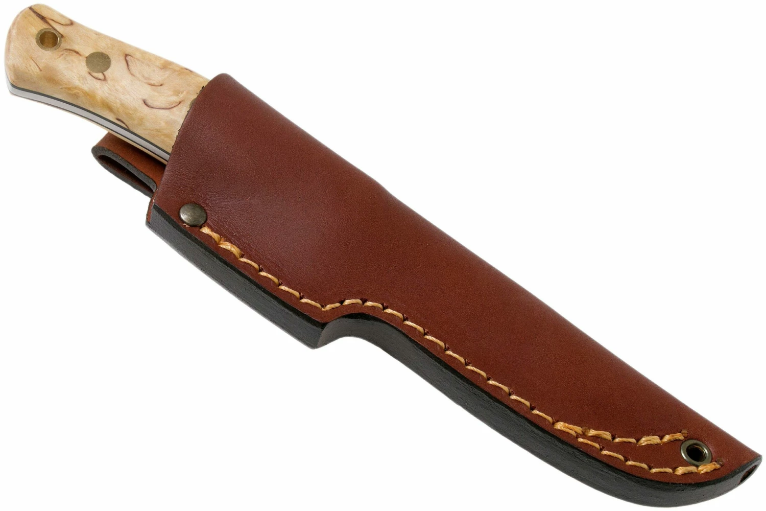 Casström No. 10 Swedish Forest Knife Curly Birch, Sleipner Scandi Grind 13104 8 Casström No. 10 Swedish Forest Knife Curly Birch, Sleipner Scandi Grind 13104 – Image 6