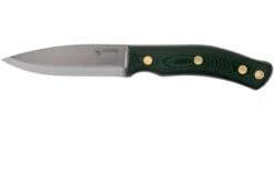 Casström No. 10 Swedish Forest Knife Green Micarta 14C28N Scandi Grind 13107