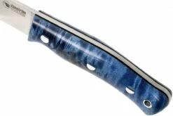 Casström No.10 Swedish Forest Knife Blue Curly Birch 14C28N Flat Grind 13119 -KNIVESANDTOOLS Magasin CM13119 05 casstrom cm13119 05