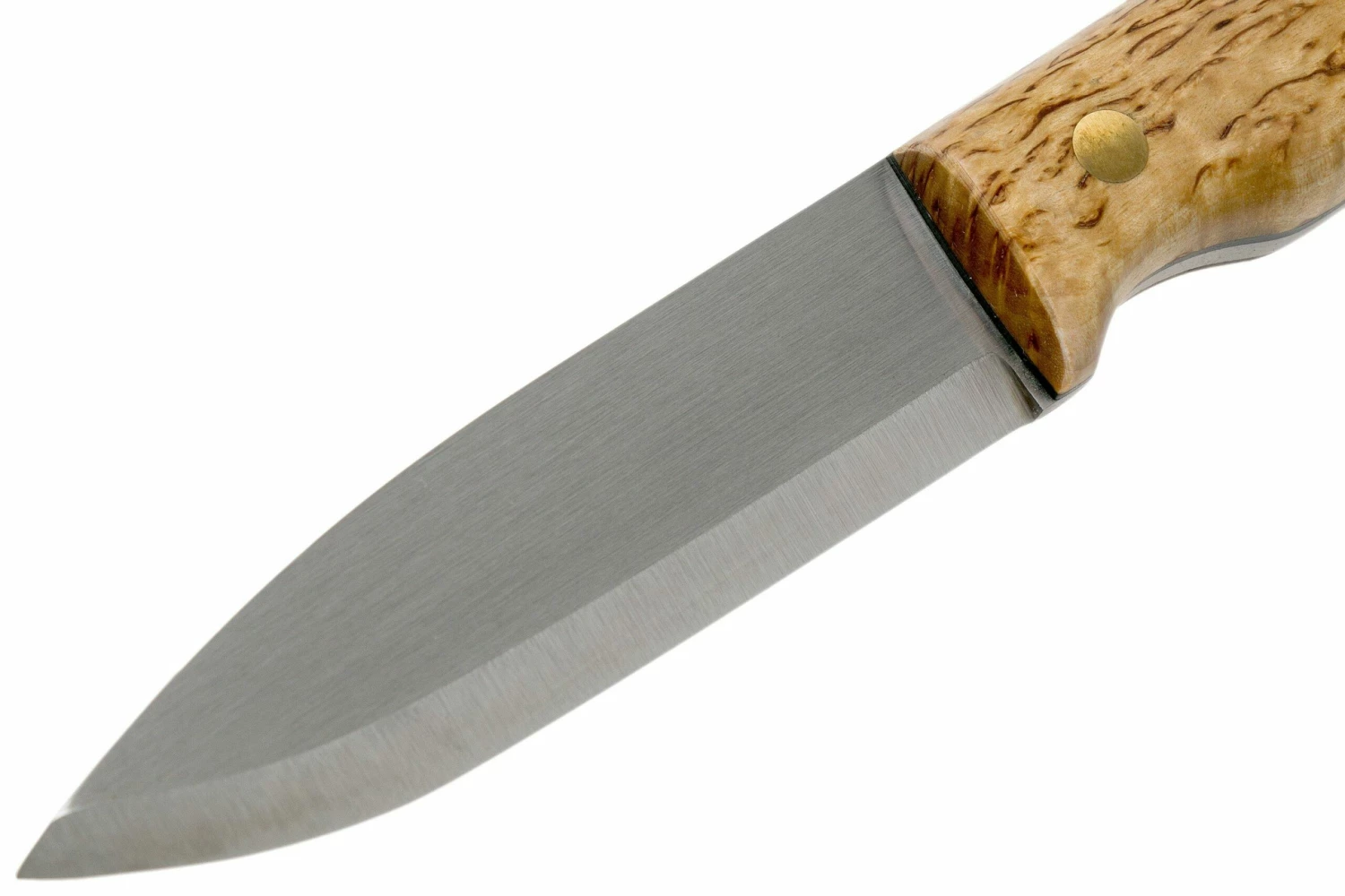 Casström No. 10 Swedish Forest Knife Curly Birch, K720 Scandi Grind 13124 Couteau De Bushcraft 5 Casström No. 10 Swedish Forest Knife Curly Birch, K720 Scandi Grind 13124 Couteau De Bushcraft – Image 3