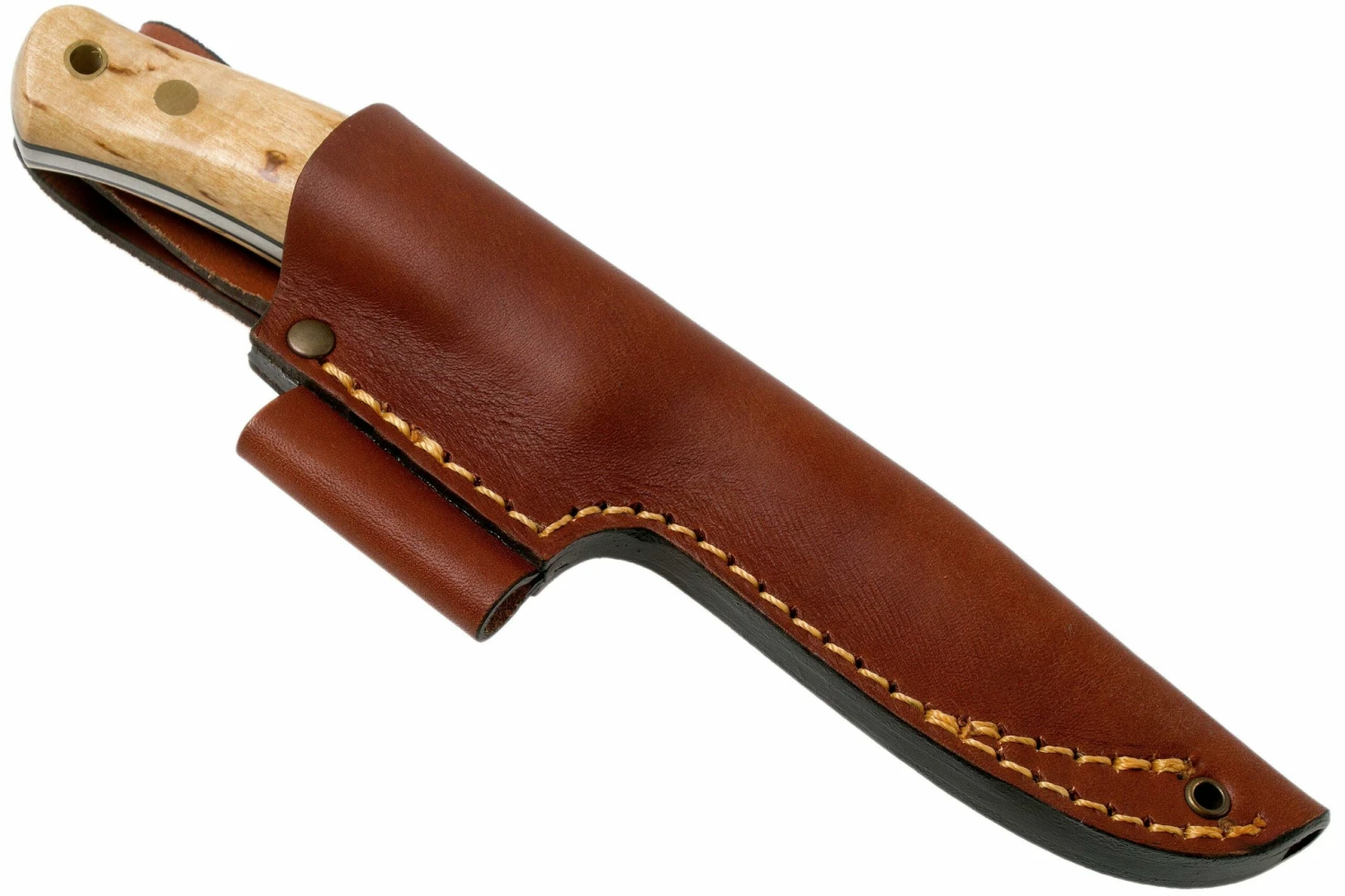 Casström No. 10 Swedish Forest Knife Curly Birch, K720 Scandi Grind 13124 Couteau De Bushcraft 8 Casström No. 10 Swedish Forest Knife Curly Birch, K720 Scandi Grind 13124 Couteau De Bushcraft – Image 6