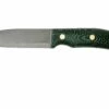 Casström No. 10 Swedish Forest Knife Green Micarta, 14C28N Scandi Grind 13127 Avec Firesteel