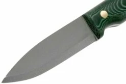 Casström No. 10 Swedish Forest Knife Green Micarta, 14C28N Scandi Grind 13127 Avec Firesteel -KNIVESANDTOOLS Magasin CM13127 03 casstrom