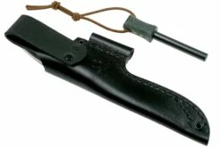 Casström No. 10 Swedish Forest Knife Green Micarta, 14C28N Scandi Grind 13127 Avec Firesteel -KNIVESANDTOOLS Magasin CM13127 07 casstrom