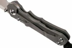 Chris Reeve Inkosi Small Black Micarta Inlays Insingo Couteau, Droitier -KNIVESANDTOOLS Magasin CRINKS IN MI B 05 chris reeve crinks in mi b 05