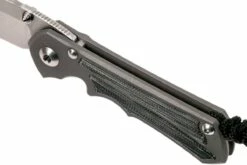 Chris Reeve Inkosi Small Black Micarta Inlays Insingo Couteau, Droitier -KNIVESANDTOOLS Magasin CRINKS IN MI B 07 chris reeve crinks in mi b 07