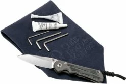 Chris Reeve Inkosi Small Black Micarta Inlays Insingo Couteau, Droitier -KNIVESANDTOOLS Magasin CRINKS IN MI B 09 chris reeve crinks in mi b 09