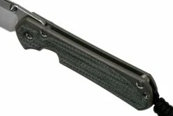 Chris Reeve Sebenza 31 Large Black Micarta Inlay L31-1200 Couteau De Poche -KNIVESANDTOOLS Magasin CRL31 1200 07 chrisreeve