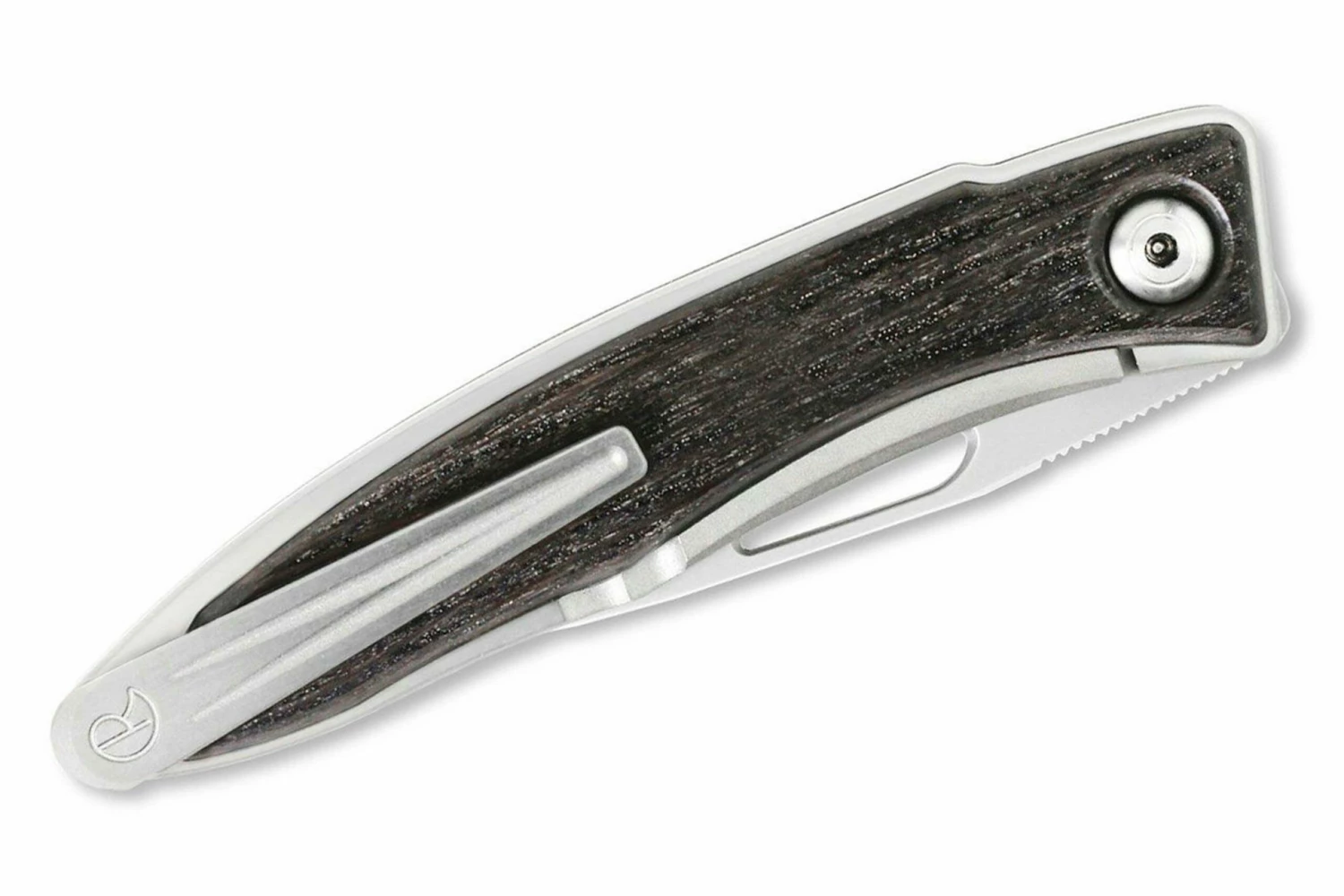 Chris Reeve Mnandi Bog Oak MNA-1000 , Couteau De Gentleman 5 Chris Reeve Mnandi Bog Oak MNA-1000 , Couteau De Gentleman – Image 3