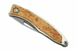 Chris Reeve Mnandi Box Elder Burl Inlay MNA-1008 Couteau De Gentleman -KNIVESANDTOOLS Magasin CRMNDEB 07 chrisreeve
