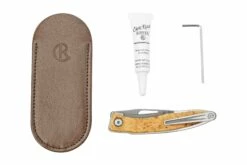 Chris Reeve Mnandi Box Elder Burl Inlay MNA-1008 Couteau De Gentleman -KNIVESANDTOOLS Magasin CRMNDEB 09 chrisreeve