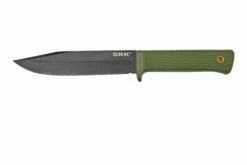 Cold Steel SRK 49LCKODBK, OD Green, Couteau Fixe