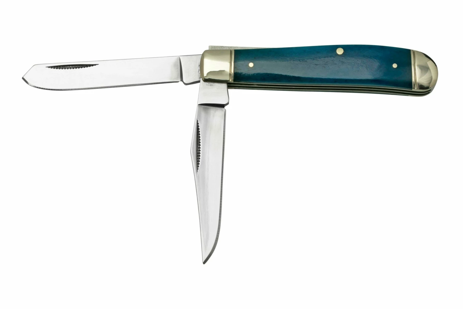 Cold Steel Mini Trapper FL-MTRPR-B Blue Bone, Couteau De Poche 3 Cold Steel Mini Trapper FL-MTRPR-B Blue Bone, Couteau De Poche